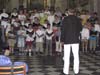 17 июля 2007. Любляна (Словения). Репетиция в Кафедральном соборе. Четвёртый ряд: Н. И. Михайлов, Е. А. Смирнов, И. В. Пономарёв, П. А. Максимов, А. А. Максимов, В. В. Смирнов, С. М. Белавин, А. В. Камалитдинов.Третий ряд: Н. В. Сорокин, И. В. Попов, А. Д. Хардин, П. В. Семагин, А. С. Рубин, Г. М. Быков, В. В. Семагин, Д. В. Капусто.Второй ряд: В. Г. Макаров, А. А. Асланов, Р. И. Егоров, И. В. Новицкий, А. П. Никифоровский, Р. В. Мартемьянов, Е. В. Авдеев, П. А. Сорокин, И. С. Гончаров, А. В. Громов.Первый ряд: Д. Е. Лашин, Н. С. Подольский, А. Д. Корнилов, А. А. Райчук, П. П. Самолётов, И. В. Яковлев, Т. А. Маслов, И. А. Чекоданов.Дирижёр В. Е. Беглецов.