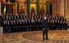 19 января 2008. Всенощное бдение Рахманинова в Исаакиевском соборе. Четвёртый ряд: А. Д. Хардин, ?, А. А. Карпов, Е. А. Смирнов, Н. И. Михайлов, В. Ю. Крутов, ?, П. В. Семагин, А. Ю. Борисов, Б. В. Степанов, П. А. Максимов, К. В. Изотов, Д. А. Андреев, П. А. Теплов, С. М. Белавин, А. В. Андреев, Б. А. Пинхасович, ?, П. В. Андреев.Третий ряд: А. А. Хаматнуров, В. А. Прудников, М. П. Петров, И. А. Воронов, Н. В. Агафонов, Н. А. Аничков, О. И. Панченко, К. А. Моторин, И. В. Попов, В. В. Русинов, Н. В. Сорокин, С. И. Мальков, Л. Л. Тодоров, А. И. Горошилов, И. И. Горошилов, И. Н. Александров, А. А. Лебедев, А. С. Листков, Д. Д. Чернушенко, М. С. Волохань, А. С. Сухов, А. Э. Арутюнов, Д. Е. Казаков.Второй ряд: А. А. Фомин, ?, А. А. Берташ, А. А. Райчук, (женщины), Н. В. Михайловский, М. Д. Шумаков, Я. А. Карпов.Первый ряд: П. Л. Говоров, Т. И. Селиванов, В. Г. Макаров, Д. Е. Лашин, А. П. Никифоровский, А. А. Плющиков, Н. И. Иванов, М. Д. Верба, С. С. Колесов, Я. А. Грабовский, А. Д. Корнилов, И. В. Киселёв, Т. А. Маслов, И. А. Чекоданов, С. В. Евтушенко, Р. И. Егоров, П. В. Кууз, А. В. Громов, И. А. Пак, И. П. Бабаков, А. Н. Леденцов, П. П. Самойлин.Дирижёр — В. Е. Беглецов.