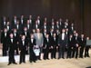 9 марта 2008. Российский посол в Корее после концерта на сцене. Четвёртый ряд: В. А. Прудников, И. В. Попов, В. В. Русинов, Н. В. Сорокин, Г. А. Шкарупа, Д. В. Капусто, Д. А. Андреев, А. И. Горошилов, Н. А. Аничков.Третий ряд: А. А. Хаматнуров, С. С. Кочнев, Н. И. Михайлов, Е. А. Смирнов, А. Д. Хардин, С. М. Белавин, А. В. Камалитдинов, П. А. Максименков, И. Н. Александров.Второй ряд: Н. И. Иванов, И. В. Яковлев, И. В. Новицкий, А. П. Никифоровский, П. В. Кууз, И. С. Гончаров, А. В. Громов, Ж. А. Раднаев, И. А. Пак.Первый ряд: С. С. Колесов, Д. Е. Лашин, А. А. Плющиков, А. А. Райчук, А. Д. Корнилов, Д. Е. Соколов, П. А. Сорокин, Т. А. Маслов, И. А. Чекоданов, П. П. Самойлин.