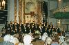 8 декабря 1992. Хор мальчиков в Nienstedtener Kirche. Верхний ряд: Д. Д. Бюргановский, А. С. Дьяков, М. Ю. Никаноров, М. С. Пабузин, В. Э. Петренко, А. В. Семёнов, Д. А. Москалёв, К. Л. Соколов, А. Б. Беляев, П. В. Мигунов, Е. П. Тарарин, М. Е. Поляковский.Третий ряд: С. Р. Леонтьев, К. В. Иванов, Д. В. Троицкий, И. М. Чаусский, А. А. Шахмаметьев, М. Н. Мостовой, А. Н. Тимофеев, А. А. Тимченко, А. В. Мазницин, Н. В. Круглов.Второй ряд: С. А. Кочановский, Н. А. Курбатов, В. В. Охрема, С. Е. Мартынюк, И. Г. Клеймиц, А. В. Барашев, В. М. Кашин, К. Д. Кузьмин, Т. А. Лукоянов, ? (за дирижёром), К. В. Иванов, Д. А. Воропаев, С. П. Пьеха, К. Ю. Выборнов, П. А. Ключников.Нижний ряд: С. В. Мостовой, Д. П. Руссу, Д. Н. Кириллов, И. Н. Дербилов, Ю. Н. Воробьёв, Р. Ф. Самедов, ? (за дирижёром), ? (за дирижёром), П. А. Захаров, О. А. Лосев, Ф. Д. Калинин, Г. В. Вишневский, В. В. Головкин, В. Е. Москвин.Дирижёр — В. Е. Беглецов.