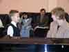 Май 2005. Приёмный экзамен в Сургутском филиале Хорового училища. В приёмной комиссии:. И. Е. Тихонова.Сзади: А. А. Максимов.